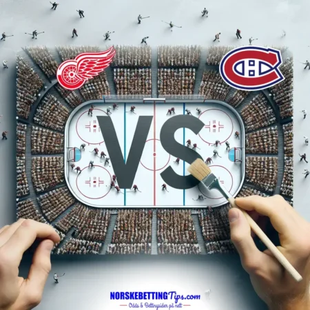 Detroit Red Wings mot Montreal Canadiens 20-03-2026 oddstips og analyse