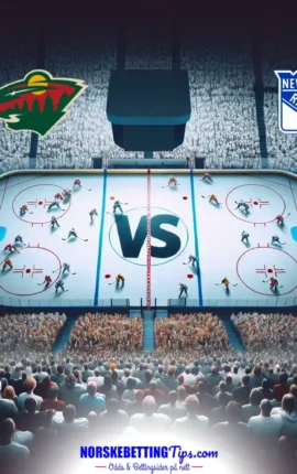 Minnesota Wild mot New York Rangers 14-03-2026 oddstips og analyse