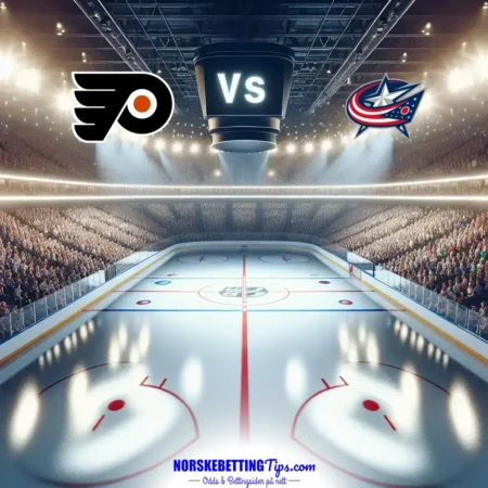 Philadelphia Flyers mot Columbus Blue Jackets 25-03-2026 oddstips og analyse