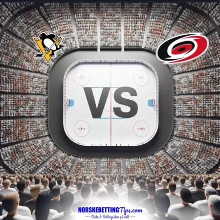 Pittsburgh Penguins mot Carolina Hurricanes 22-03-2026 oddstips og analyse