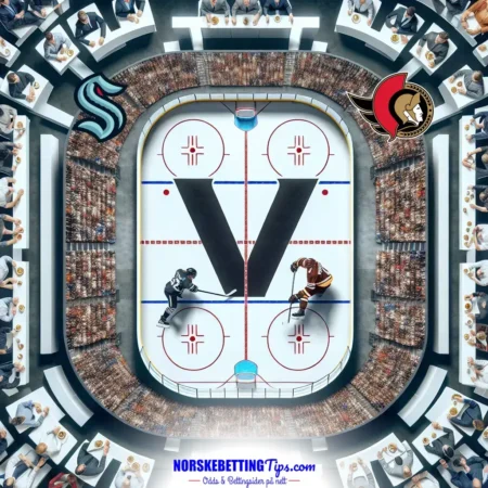 Seattle Kraken mot Ottawa Senators 08-03-2026 oddstips og analyse