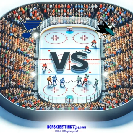 St. Louis Blues mot San Jose Sharks 27-03-2026 oddstips og analyse