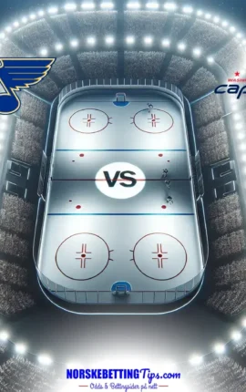 St. Louis Blues mot Washington Capitals 25-03-2026 oddstips og analyse