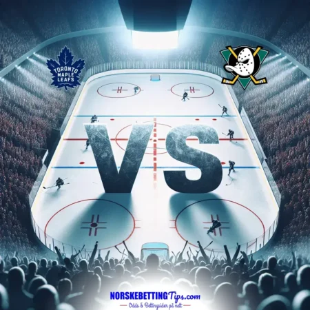 Toronto Maple Leafs mot Anaheim Ducks 13-03-2026 oddstips og analyse