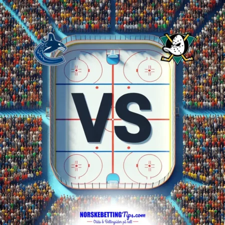 Vancouver Canucks mot Anaheim Ducks 25-03-2026 oddstips og analyse