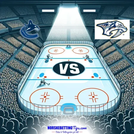 Vancouver Canucks mot Nashville Predators 13-03-2026 oddstips og analyse