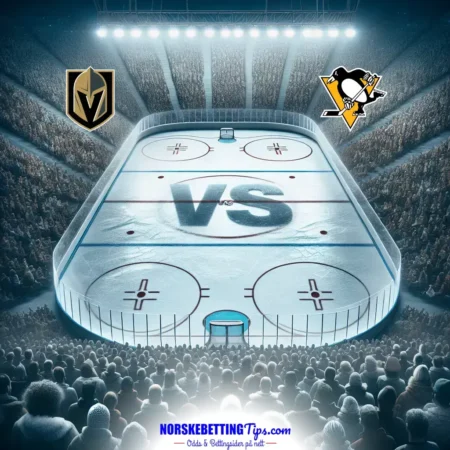 Vegas Golden Knights mot Pittsburgh Penguins 13-03-2026 oddstips og analyse
