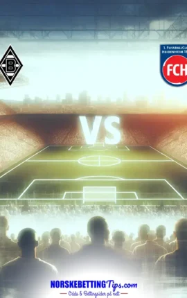 Borussia Mönchengladbach mot 1. FC Heidenheim 04-04-2026 oddstips og analyse