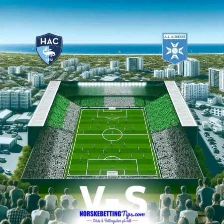 Le Havre mot Auxerre 05-04-2026 oddstips og analyse