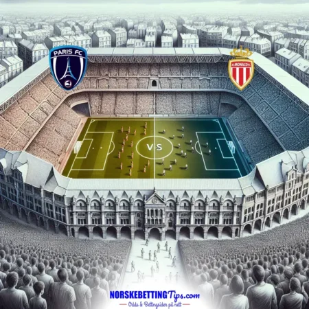 Paris FC mot Monaco 10-04-2026 oddstips og analyse