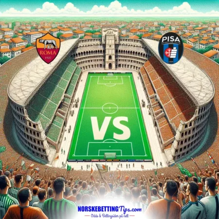 AS Roma mot Pisa 10-04-2026 oddstips og analyse