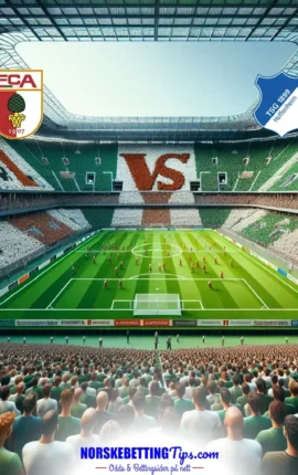 FC Augsburg mot 1899 Hoffenheim 10-04-2026 oddstips og analyse