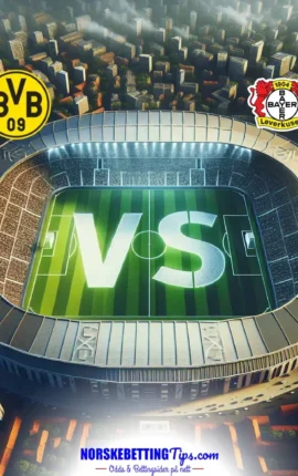 Borussia Dortmund mot Bayer Leverkusen 11-04-2026 oddstips og analyse