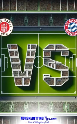 FC St. Pauli mot Bayern München 11-04-2026 oddstips og analyse
