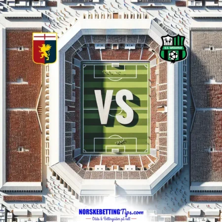 Genoa mot Sassuolo 12-04-2026 oddstips og analyse