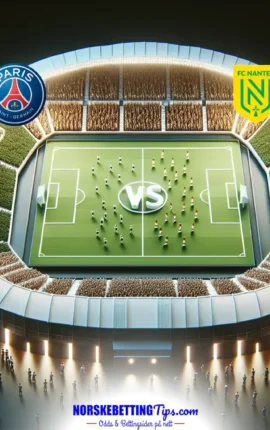Paris Saint Germain mot Nantes 22-04-2026 oddstips og analyse