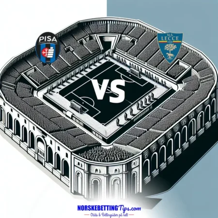 Pisa mot Lecce 01-05-2026 oddstips og analyse