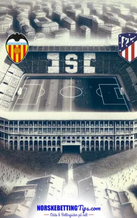 Valencia mot Atletico Madrid 02-05-2026 oddstips og analyse