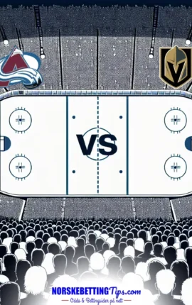 Colorado Avalanche mot Vegas Golden Knights 12-04-2026 oddstips og analyse