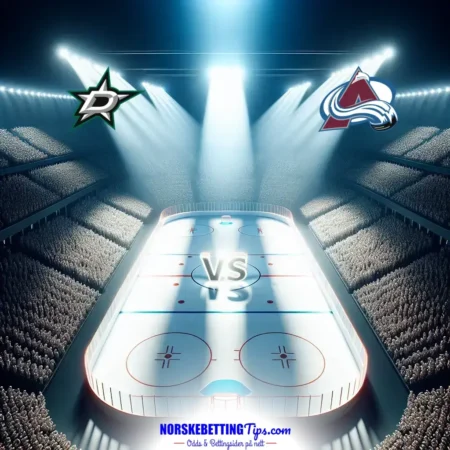 Dallas Stars mot Colorado Avalanche 04-04-2026 oddstips og analyse