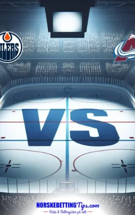 Edmonton Oilers mot Colorado Avalanche 14-04-2026 oddstips og analyse
