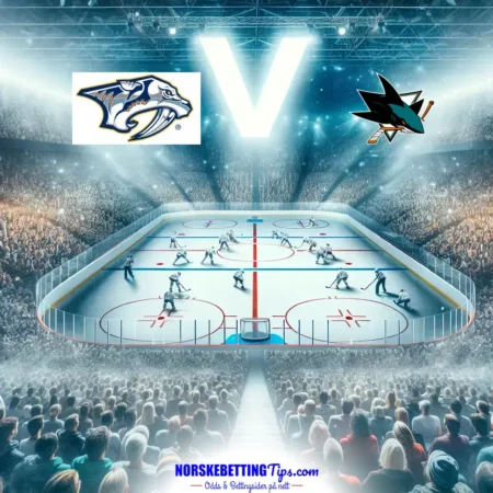 Nashville Predators mot San Jose Sharks 14-04-2026 oddstips og analyse