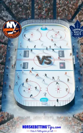 New York Islanders mot Toronto Maple Leafs 10-04-2026 oddstips og analyse