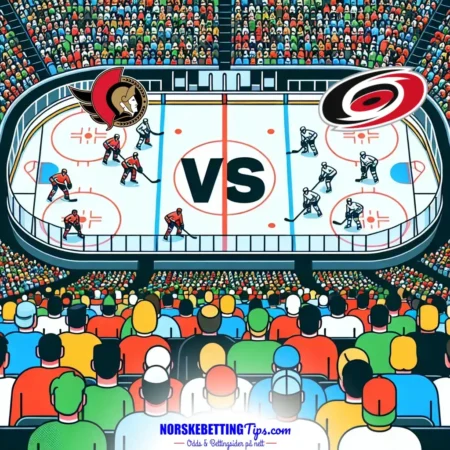 Ottawa Senators mot Carolina Hurricanes 05-04-2026 oddstips og analyse