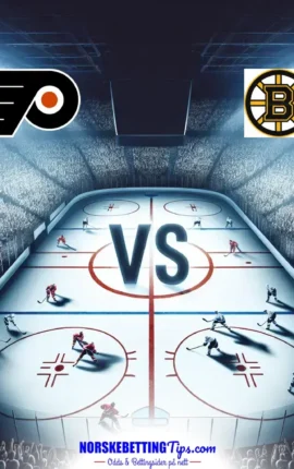 Philadelphia Flyers mot Boston Bruins 05-04-2026 oddstips og analyse