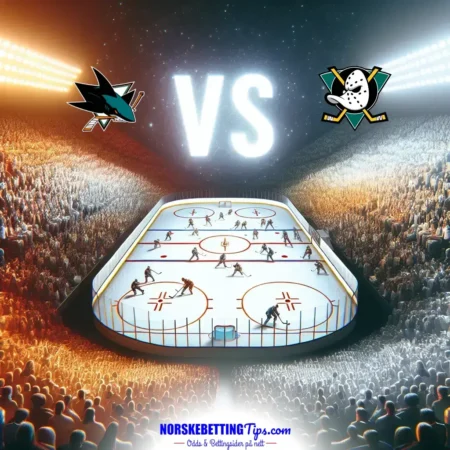 San Jose Sharks mot Anaheim Ducks 02-04-2026 oddstips og analyse