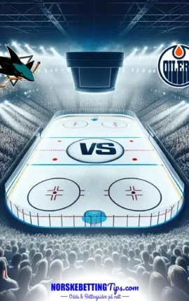 San Jose Sharks mot Edmonton Oilers 09-04-2026 oddstips og analyse