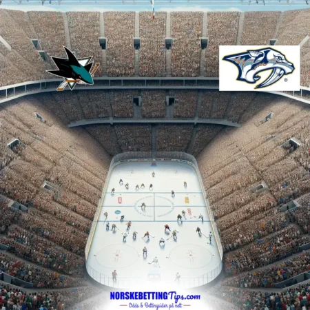 San Jose Sharks mot Nashville Predators 05-04-2026 oddstips og analyse