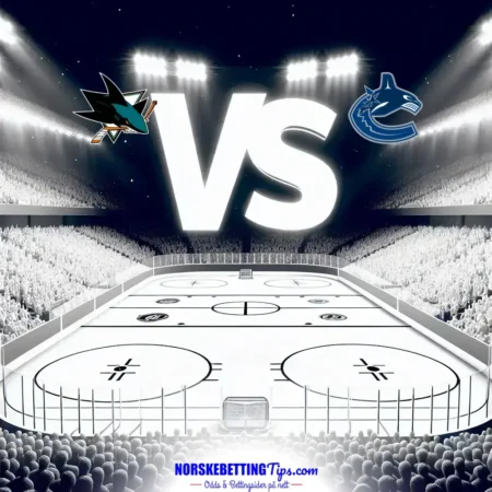 San Jose Sharks mot Vancouver Canucks 12-04-2026 oddstips og analyse