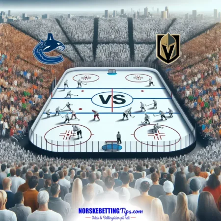 Vancouver Canucks mot Vegas Golden Knights 08-04-2026 oddstips og analyse