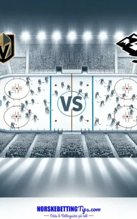 Vegas Golden Knights mot Utah Mammoth 22-04-2026 oddstips og analyse