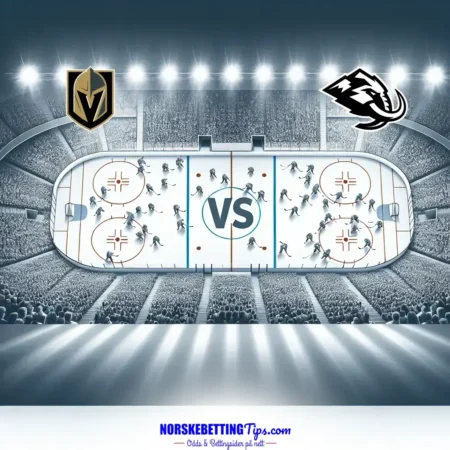 Vegas Golden Knights mot Utah Mammoth 22-04-2026 oddstips og analyse
