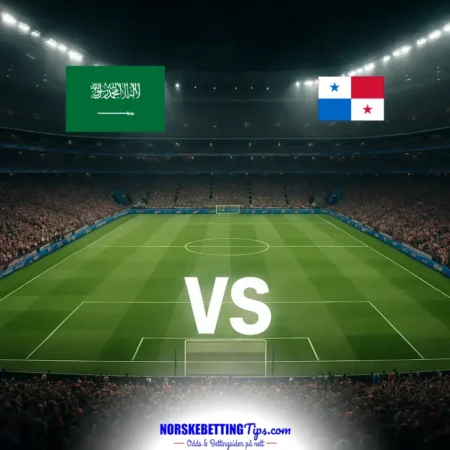 Saudi Arabia U20 mot Panama U20 08-06-2026 oddstips og analyse