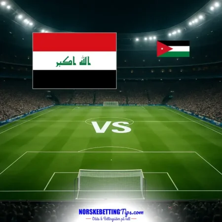 Iraq U20 mot Jordan U20 08-06-2026 oddstips og analyse
