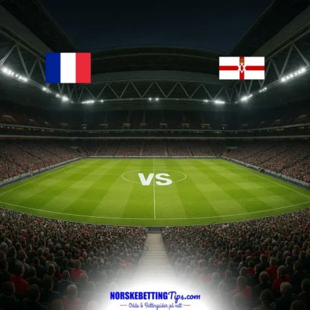 Frankrike mot Northern Ireland 08-06-2026 oddstips og analyse