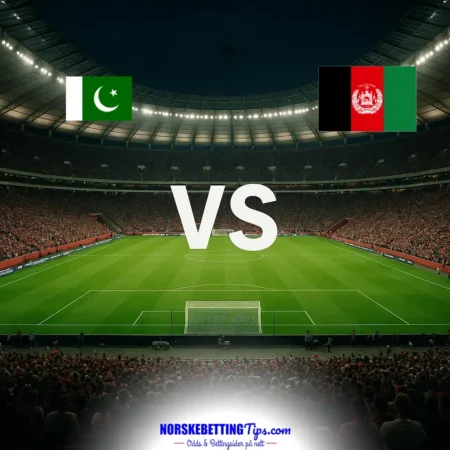 Pakistan mot Afghanistan 10-06-2026 oddstips og analyse