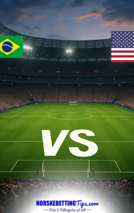 Brazil U17 mot United States U17 11-06-2026 oddstips og analyse