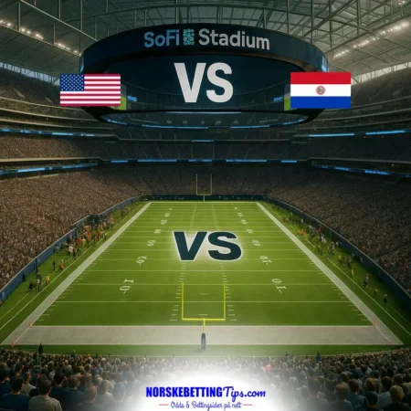 USA mot Paraguay 13-06-2026 oddstips og analyse