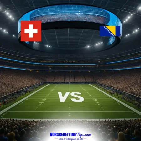 Sveits mot Bosnia & Herzegovina 18-06-2026 oddstips og analyse