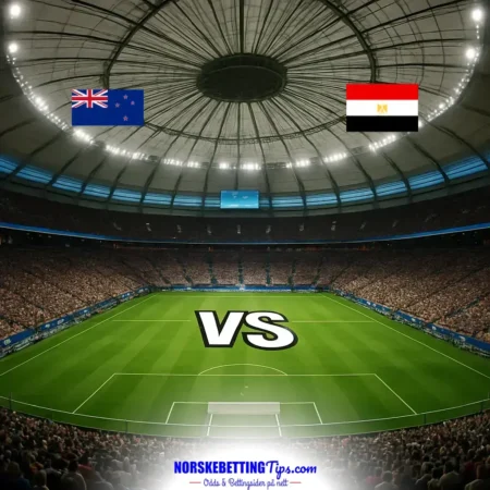 New Zealand mot Egypt 22-06-2026 oddstips og analyse
