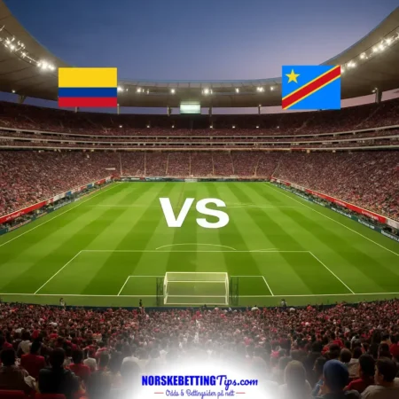 Colombia mot Congo DR 24-06-2026 oddstips og analyse