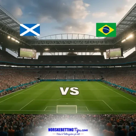 Skottland mot Brazil 25-06-2026 oddstips og analyse