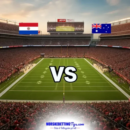 Paraguay mot Australia 26-06-2026 oddstips og analyse