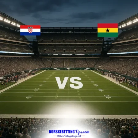 Kroatia mot Ghana 27-06-2026 oddstips og analyse
