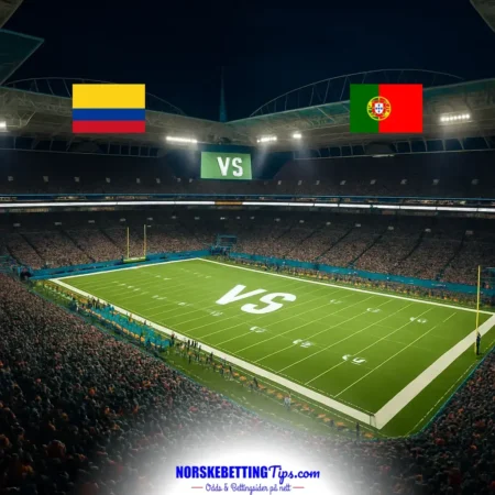 Colombia mot Portugal 28-06-2026 oddstips og analyse