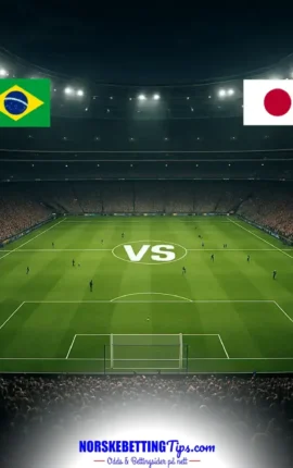 Brazil mot Japan 29-06-2026 oddstips og analyse